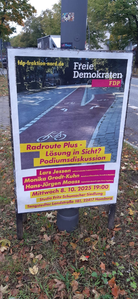Veranstaltung zur Radroute Plus am 08.10.25